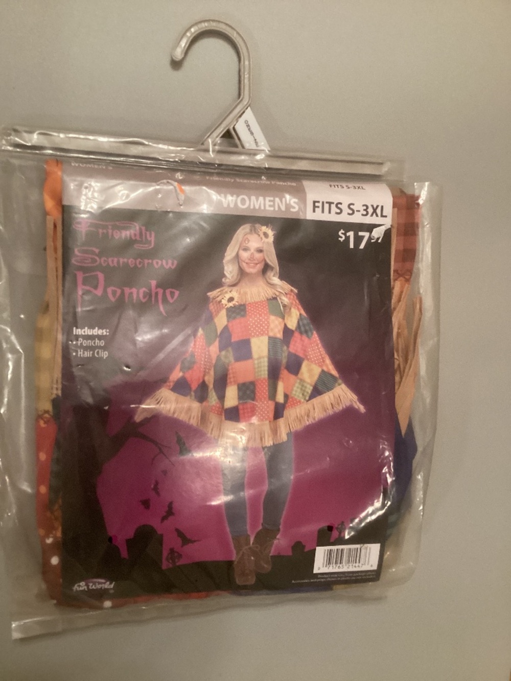 Friendly Scarecrow Poncho (S-3XL)